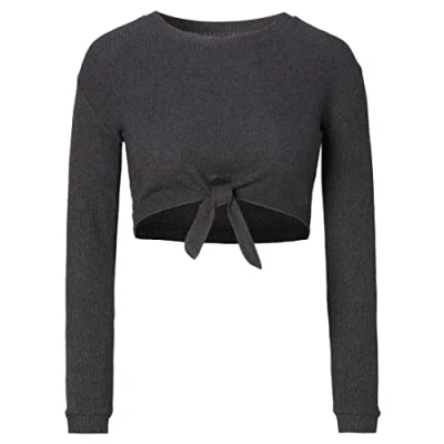 Abbildung von Noppies Damen Top Pier Nursing Long Sleeve T Shirt, Grey Melange P806, 38 EU