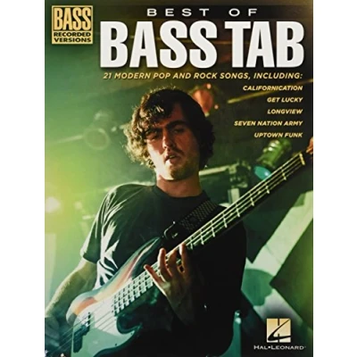 Abbildung von Best Of Bass Tab Recorded Versions: Noten, Songbook, Tabulatur für Gitarre