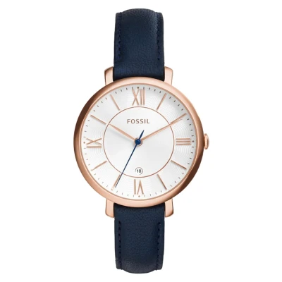 Abbildung von Fossil Jacqueline Uhr, Damen, Größe: One Size, Blau