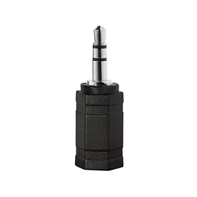 Abbildung von LogiLink CA1102 Stereo Headset Adapter (3,5 mm Klinke auf 2,5mm Buchse) schwarz