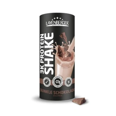Abbildung von Layenberger 3k Protein Shake Dunkle Schokolade 360 g