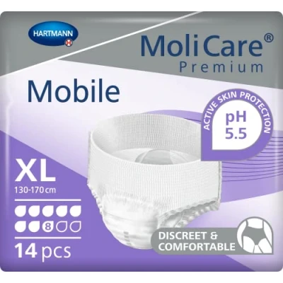 Abbildung von Molicare Premium Mobile 8 Tropfen Größe xl