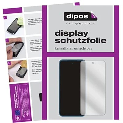 Abbildung von dipos I 5X Schutzfolie kompatibel mit Nokia XR20 Displayschutz Folie klar