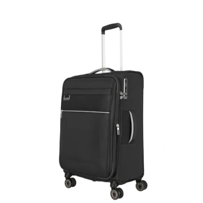 Abbildung von Travelite Miigo 4w Trolley M Nachtschwarz Koffer mit 4 Rollen Weichgepäck