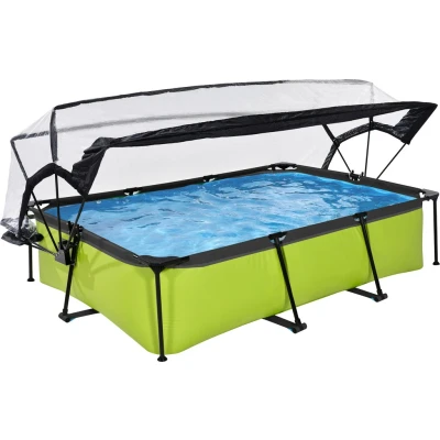 Abbildung von EXIT Pool mit Abdeckung 300x200cm Lime