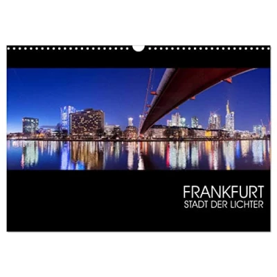 Abbildung von Frankfurt (Wandkalender 2025 DIN A3 quer), CALVENDO Monatskalender