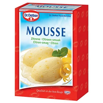 Abbildung von Dr. Oetker Professional Mousse mit Zitronen Geschmack, Dessertpulver in 1 kg Packung