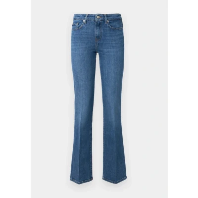 Abbildung von Tommy Hilfiger Bootcut Jeans Bootcut, Damen, Größe: 24x30, Mid blue