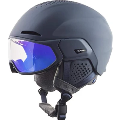 Abbildung von ALPINA Unisex Erwachsene, ALTO V Visierhelm, ink matt, 51 55 cm