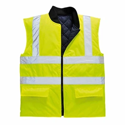 Abbildung von Portwest Warnschutz Wendeweste , Größe: XXL, Farbe: Gelb, S469YERXXL