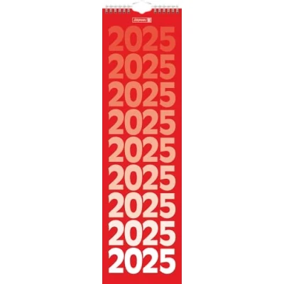 Abbildung von BRUNNEN Streifenkalender (2025), 1 Seite = Woche