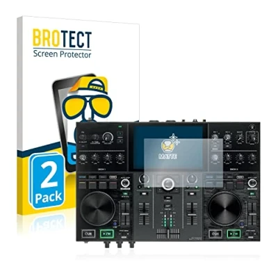 Abbildung von BROTECT Entspiegelungs Schutzfolie für Denon DJ Prime Go (2 Stück) Matte Displayschutz Folie, Anti Reflex, Fingerprint