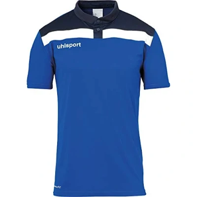 Abbildung von uhlsport Kinder Offense 23 Polo, azurblau/Marine/Weiß, 152