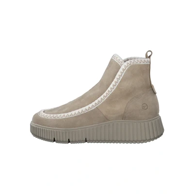 Abbildung von Tamaris Ankle Boot, Damen, Größe: 39, Beige Schuhe