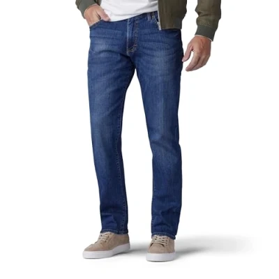 Abbildung von Lee Herren Performance Series Straight Fit Tapered Leg Extreme Motion Pantalones Vaqueros para Pierna Cónica ور الورر Jeans, Maddox, 38W / 34L