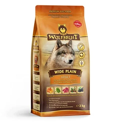 Abbildung von Wolfsblut Wide Plain 2 kg Pferd Trockenfutter Hundefutter Getreidefrei