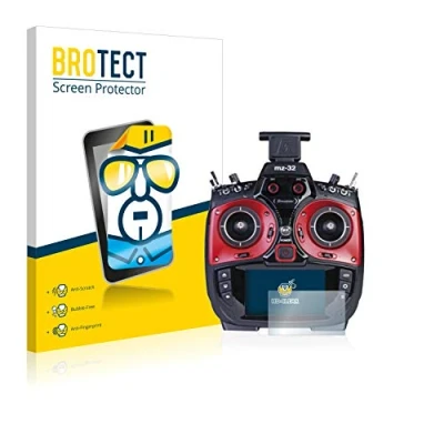 Abbildung von BROTECT (2 Stück Schutzfolie für Graupner MZ 32 (3.Gen) Displayschutz Folie Ultra Klar