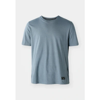 Abbildung von Salewa Eagle Logo Patch T Shirt Herren, Java Blue, XL