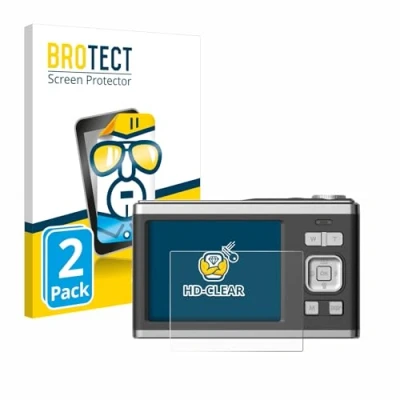 Abbildung von BROTECT (2 Stück Schutzfolie für Rollei Compactline 10X Displayschutz Folie Ultra Klar