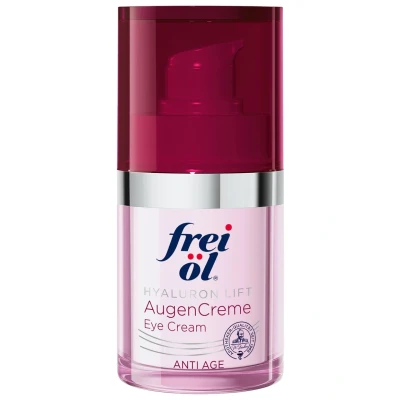Abbildung von frei öl Augenpflege ANTI AGE Hyaluron LIFT Augencreme Antiaging, Größe: 15 ml, Weiß