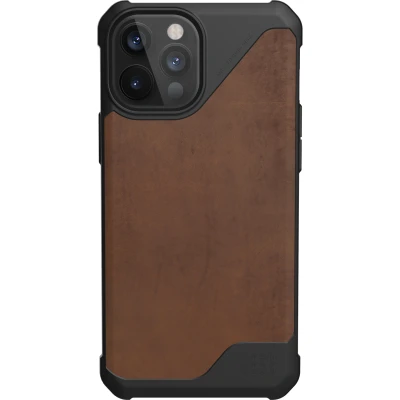 Abbildung von Apple iPhone 12 Pro Max Hülle Silikon UAG Backcover/Soft Case Handyhülle Braun Shockproof/Stoßfest
