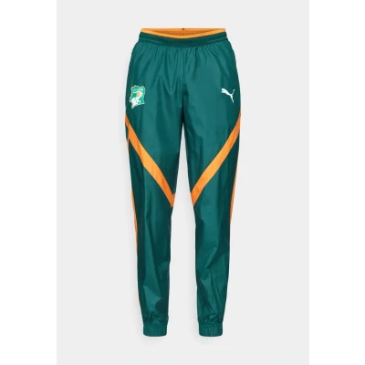 Abbildung von Puma FIF Prematch PANT Nationalmannschaft, Herren, Größe: Large, Dark myrtle/rickie orange