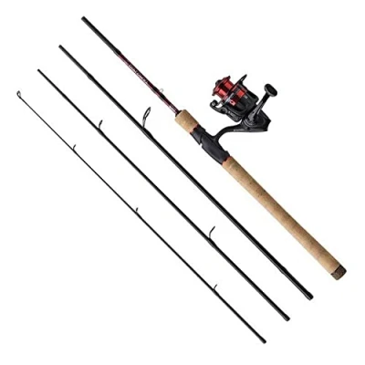 Abbildung von Abu Garcia Diplomat V2 Reise Rute Combo 4 teilig Spinnrute
