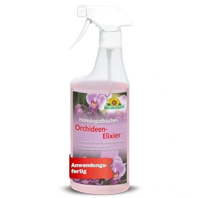 Abbildung von Neudorff Pflanzenstärkungsmittel Homöopathisches Orchideen Elixier 500 ml, Dünger Spray fördert das vitale Wachstum aller für eine faszinierende Blütenpracht