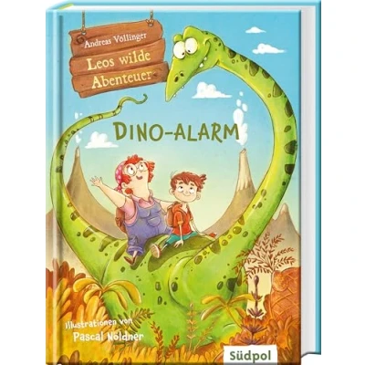 Abbildung von Leos wilde Abenteuer Dino Alarm: große Schrift und farbige Illustrationen auf jeder Seite witzig cooles Kinderbuch mit Dinosaurier ab 6 Jahren für ... Jungen Mädchen