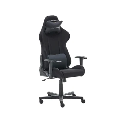 Abbildung von Robas Lund DX Racer 2.2 FD01 /N NEW Gaming / Büro Schreibtischstuhl, mit Wippfunktion Stuhl Höhenverstellbarer Drehstuhl PC Ergonomischer Chefsessel, schwarz