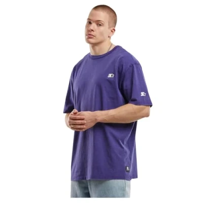 Abbildung von Starter Essential TEE Tshirt basic, Herren, Größe: XL, Purple acid washed