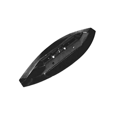 Abbildung von Cressi Unisex Adult Mini Quick Skeg Fin Box Ultrakompakt, nur 18,5 cm lang, Schwarz, One Size