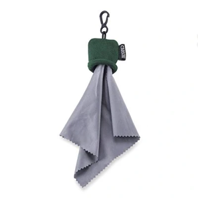 Abbildung von Carson Stuff It Mikrofaser Reinigungstuch, 15,9 x cm Grün (SN 40GRAM)