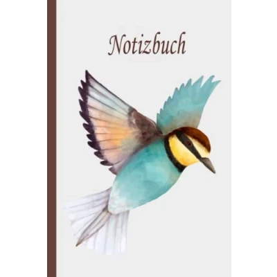 Abbildung von Vogel Notizbuch: Notizbuch, breites liniertes, liniertes Papier Notizbuch für Schule, Studenten, Geschenk Kinder, Jungen, Mädchen, Teenager, liebhaber