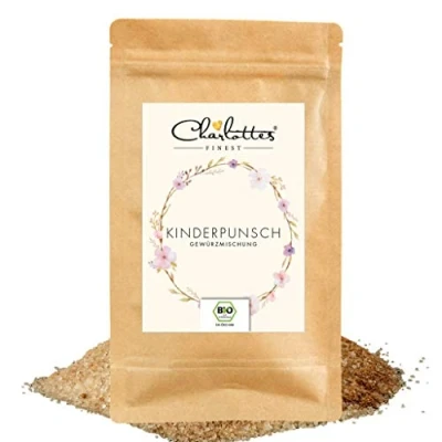 Abbildung von Charlottes Finest BIO Kinderpunsch oder Apfelkuchen Gewürzzucker 250g