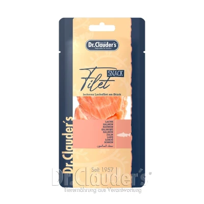 Abbildung von Dr.Clauder‘s Filet Snack Lachs 30g