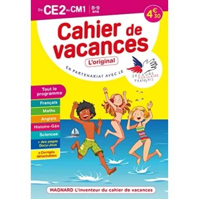 Abbildung von cahier de vacances 2022, du CE2 vers le CM1 8 9 ans: Magnard, l’inventeur