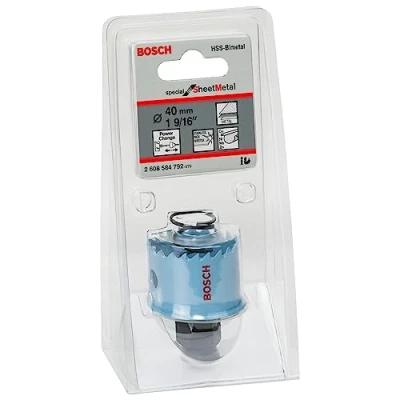 Abbildung von Bosch Accessories Professional 1x Lochsäge Special for Sheet Metal (für Edelstahlbleche, Stahlbleche, Ø 40 mm, Zubehör Bohrmaschine)