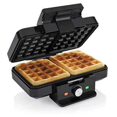 Abbildung von Tristar Waffeleisen WF 1165 stufenloser Temperaturregler Schwarz, 1000 W