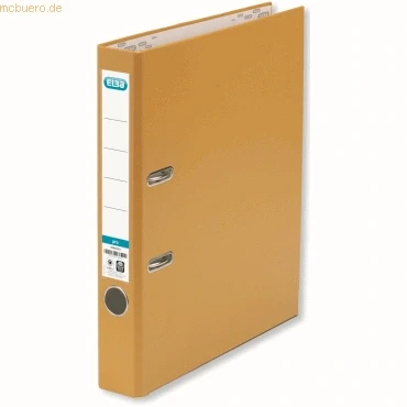 Abbildung von Elba Ordner A4, smart Pro, 5 cm schmal, Kunststoff außen, orange