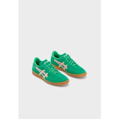 Abbildung von Asics Sportstyle Skyhand OG Unisex Sneaker low, Größe: 42, Cilantro/grapefruit Wildleder / suede
