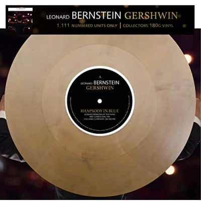Abbildung von Leonard Bernstein An American In Paris / Rhapsody Blue (Limited Edition) (Numbered) (Reissue) (Gold Marbled) (LP)