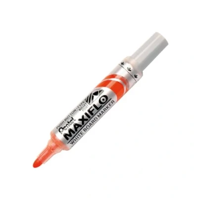 Abbildung von Pentel MWL5M F Whiteboard Marker Maxiflo mit Pumpsystem Rundspitze, 2.5 mm, 1 Stück, orange