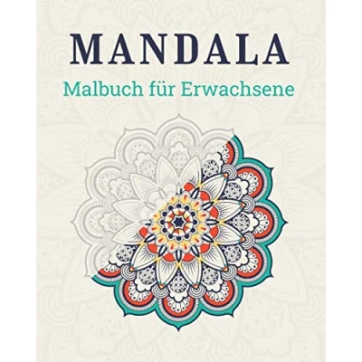 Abbildung von Mandala Malbuch Für Erwachsene: 48 Zeichnungen Jugendliche &amp; Erwachsene Mandalas Anti Stress Entspannung