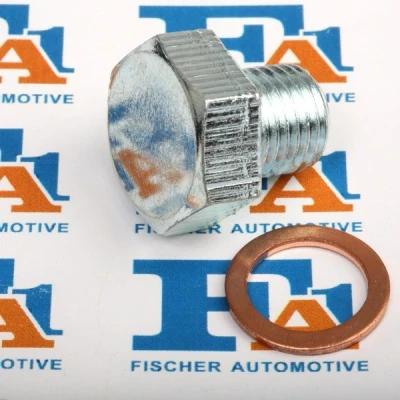 Abbildung von FA1 257.828.011 Ölablaßschraube M14x1,5 SW22 mit Dichtring OPEL: Astra H Caravan, Schrägheck, Combo C Tour, HONDA: CIVIC 7 Hatchback