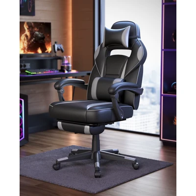 Abbildung von SONGMICS Gaming Stuhl, ergonomischer Bürostuhl, Home Office