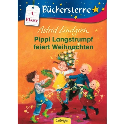 Abbildung von Pippi Langstrumpf feiert Weihnachten: Büchersterne. 1. Klasse