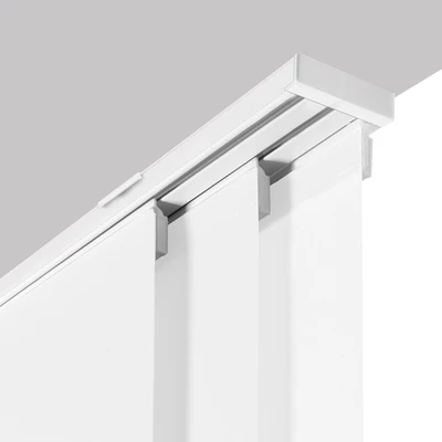 Abbildung von SN DECO GROUP Gardinenschiene &quot;Flächenprofil SP Set 3 läufig&quot;, läufig läufig, Fixmaß