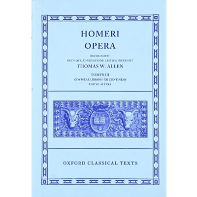 Abbildung von Homeri Opera.Tomus.III: Odysseae Libros I XII (Oxford Classical Texts)