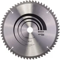 Abbildung von Bosch 1x PRO Wood Kreissägeblatt für Netz Kapp‑ und Gehrungssägen (für Weichholz, Hartholz, Ø mm, Professional Zubehör Kapp Gehrungskreissäge)